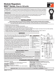 Regulators MD3 Series 