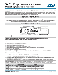 SAE 125 Spool Valves 