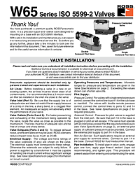W65 Series ISO Valves