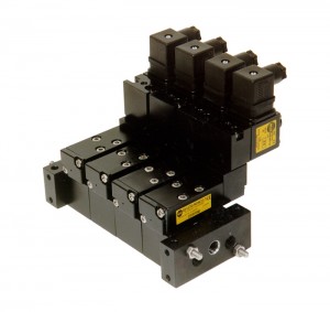 1/8"，BSP/NPT，歧管安装，3/2，内部或外部先导，最多 10 个组