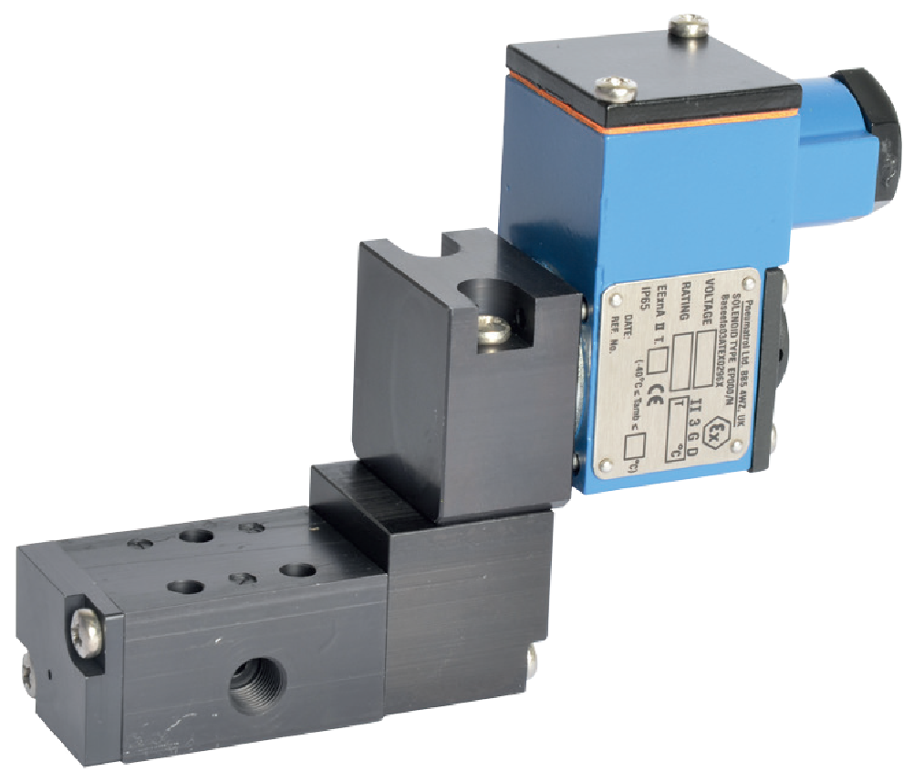 Serie E13-C, válvula solenoide de función 1/8", 3/2