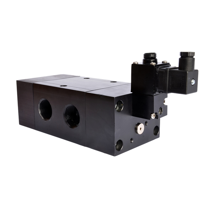 E83 - 1", BSP/NPT, Remote Mount, 3/2, Internal or External Pilot, Single or Dual Solenoid