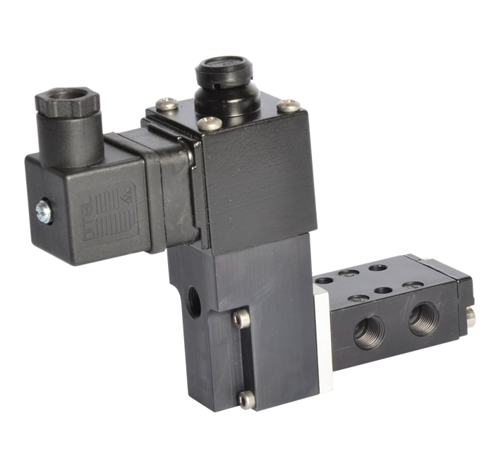1/8"，BSP/NPT，远程安装，3/2，低压，外部先导，单电磁阀