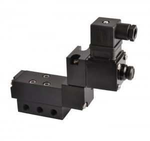 E15-T -  1/8", BSP/NPT, Mainfold Mount, 5/2, Internal or External Pilot, Single or Dual Solenoid