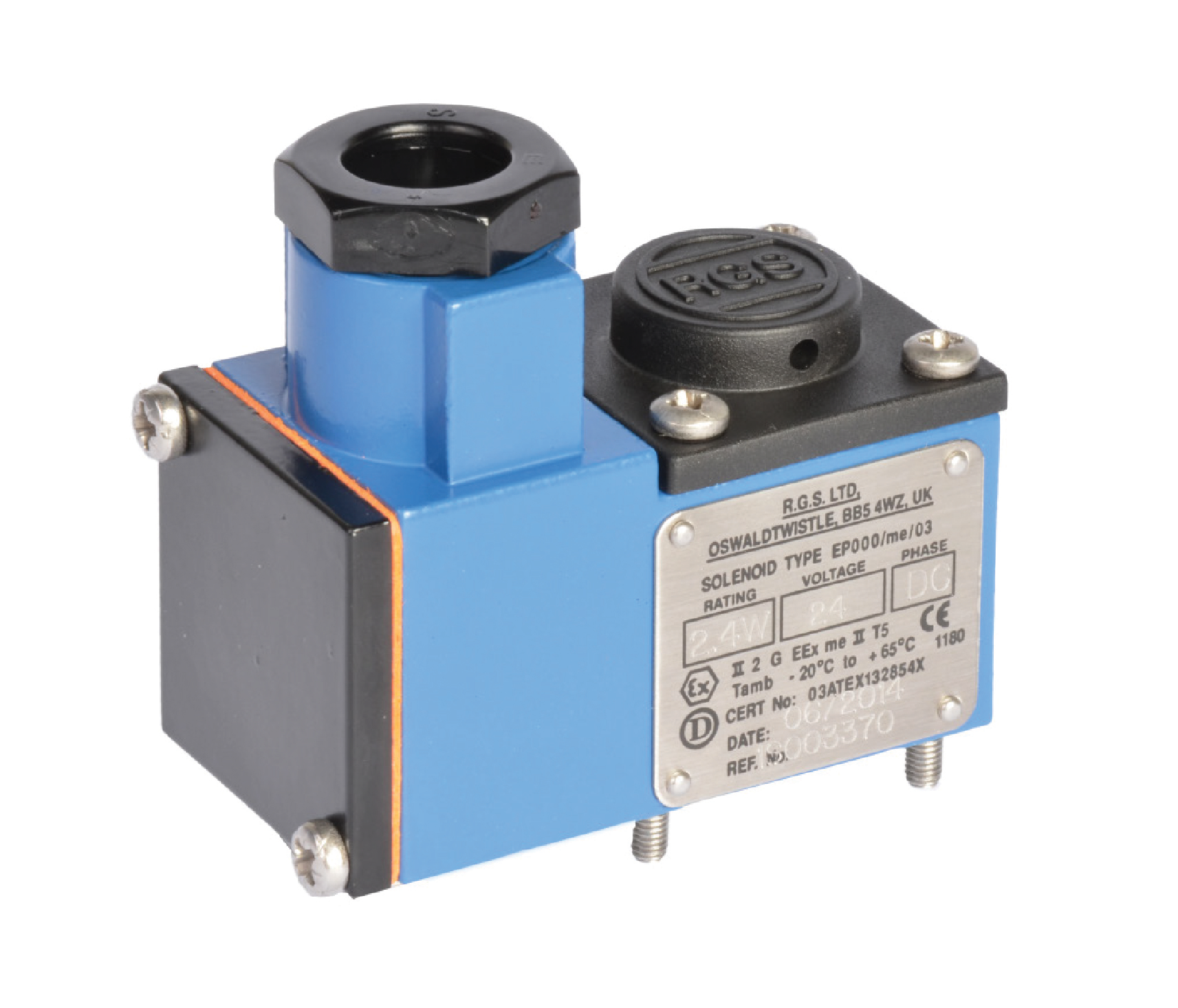 Cat 3 GD: Ex nA II T4: IP66 Plug and Socket