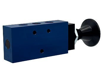 H20 5/2 Manual Control Valves - Spring Return