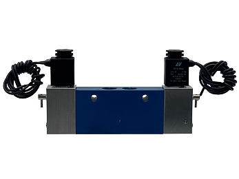 H20 5/2 Double Solenoid Valves - Turn-Lock Manual Override