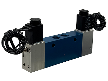 H20 5/2 Double Solenoid Valves - Turn-Lock Manual Override